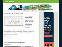 Tablet Screenshot of criarwebsites.com